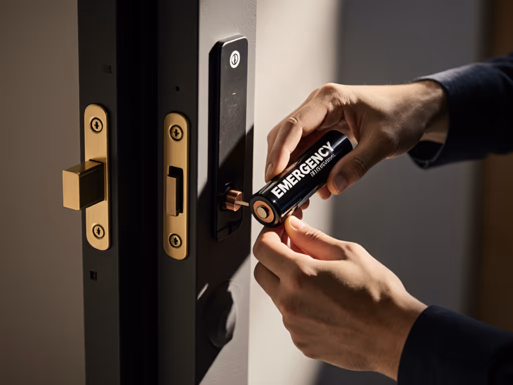 smart_lock_emergency_power_connection